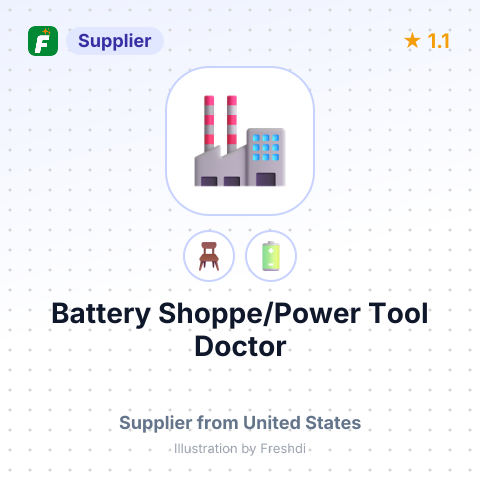 Battery Shoppe/Power Tool Doctor – summary card, no photo uploaded yet