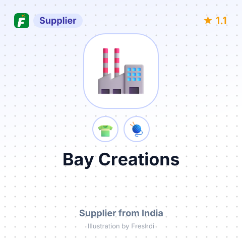 Bay Creations  – summary card, no photo uploaded yet