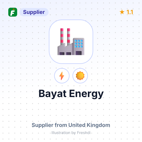 Bayat Energy – summary card, no photo uploaded yet