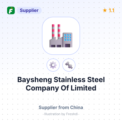 Baysheng Stainless Steel Company Of Limited – summary card, no photo uploaded yet