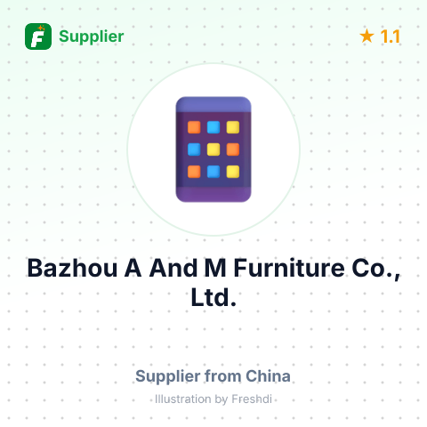 Bazhou A And M Furniture Co., Ltd. – summary card, no photo uploaded yet