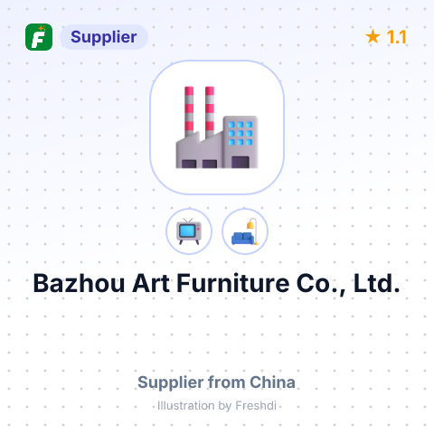 Bazhou Art Furniture Co., Ltd. – summary card, no photo uploaded yet