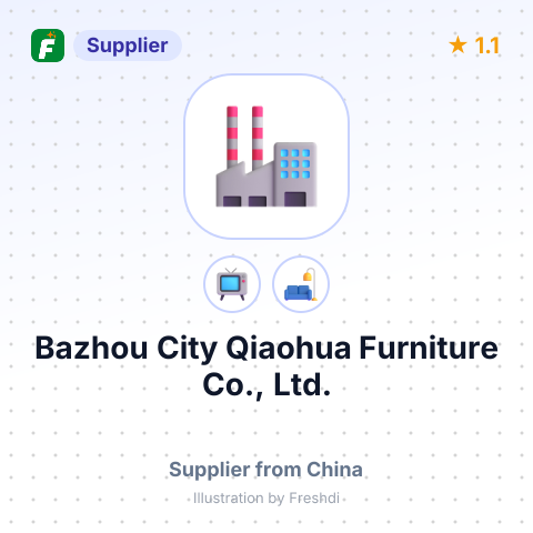 Bazhou City Qiaohua Furniture Co., Ltd. – summary card, no photo uploaded yet