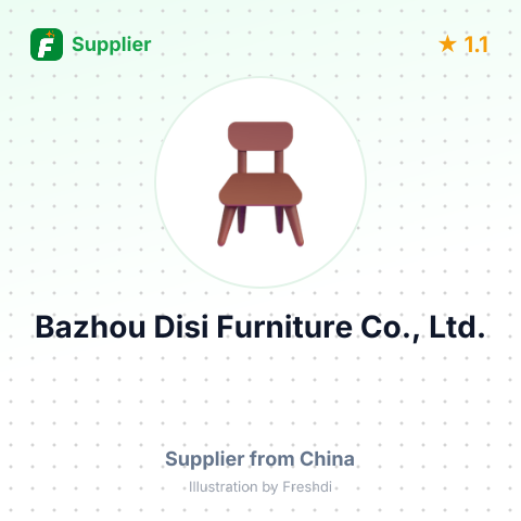 Bazhou Disi Furniture Co., Ltd. – summary card, no photo uploaded yet