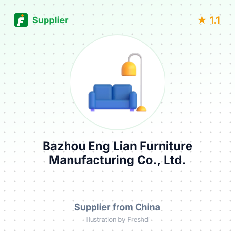 Bazhou Eng Lian Furniture Manufacturing Co., Ltd. – summary card, no photo uploaded yet