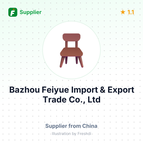 Bazhou Feiyue Import & Export Trade Co., Ltd – summary card, no photo uploaded yet