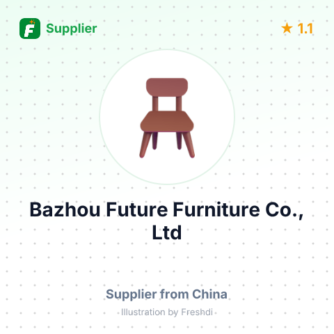 Bazhou Future Furniture Co., Ltd – summary card, no photo uploaded yet