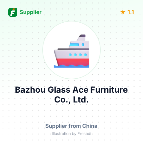 Bazhou Glass Ace Furniture Co., Ltd. – summary card, no photo uploaded yet