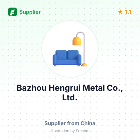 Bazhou Hengrui Metal Co., Ltd. – summary card, no photo uploaded yet