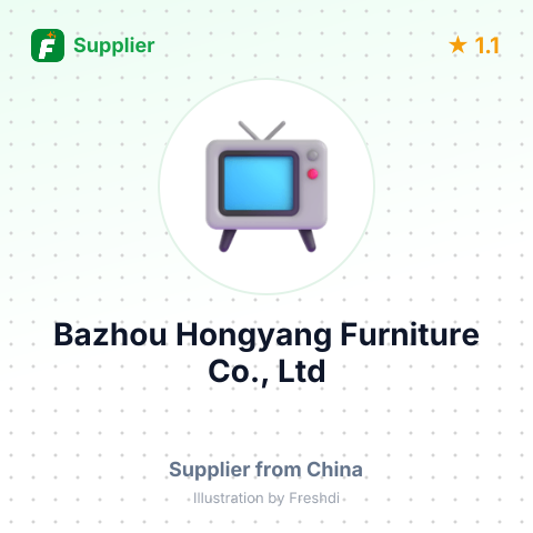 Bazhou Hongyang Furniture Co., Ltd – summary card, no photo uploaded yet