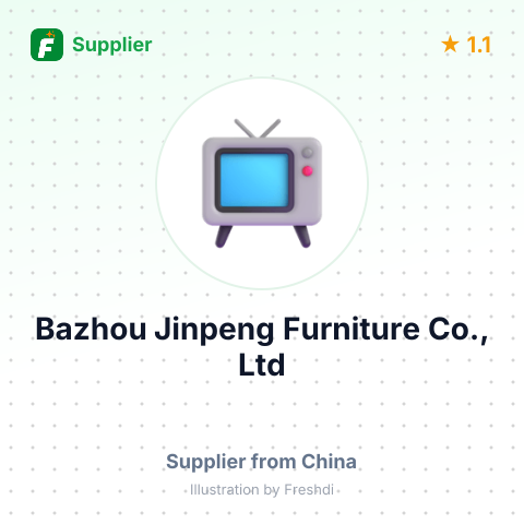 Bazhou Jinpeng Furniture Co., Ltd – summary card, no photo uploaded yet
