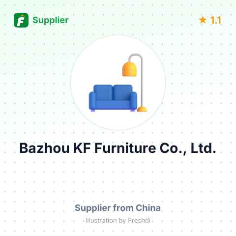 Bazhou KF Furniture Co., Ltd. – summary card, no photo uploaded yet