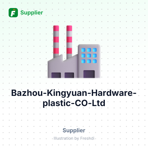 Bazhou Kingyuan Hardware&plastic CO., Ltd – summary card, no photo uploaded yet