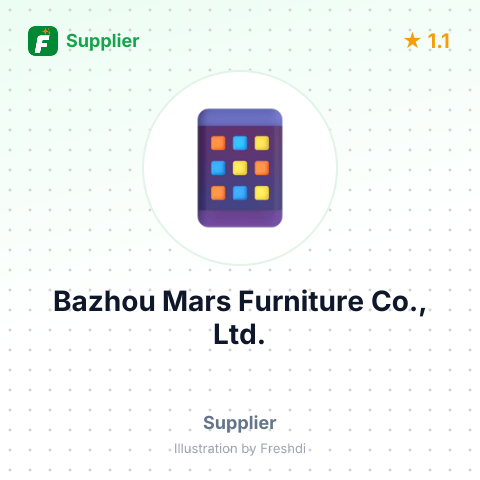 Bazhou Mars Furniture Co., Ltd. – summary card, no photo uploaded yet