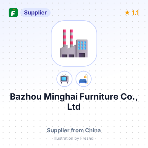 Bazhou Minghai Furniture Co., Ltd – summary card, no photo uploaded yet
