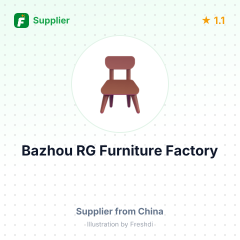 Bazhou RG Furniture Factory – summary card, no photo uploaded yet
