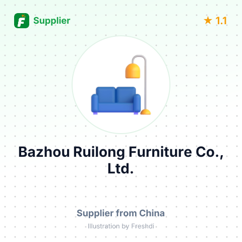 Bazhou Ruilong Furniture Co., Ltd. – summary card, no photo uploaded yet