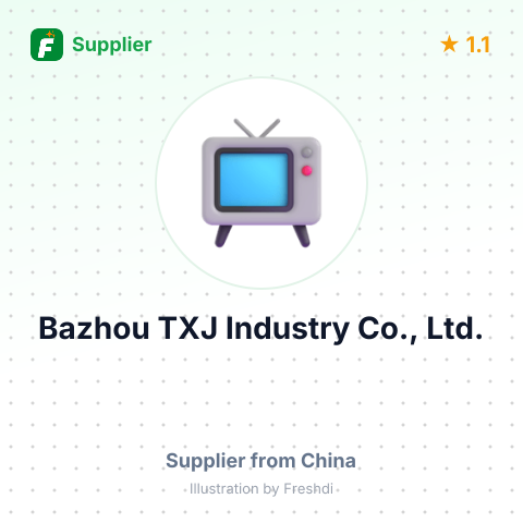 Bazhou TXJ Industry Co., Ltd. – summary card, no photo uploaded yet
