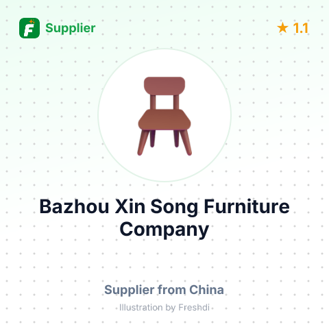 Bazhou Xin Song Furniture Company – summary card, no photo uploaded yet