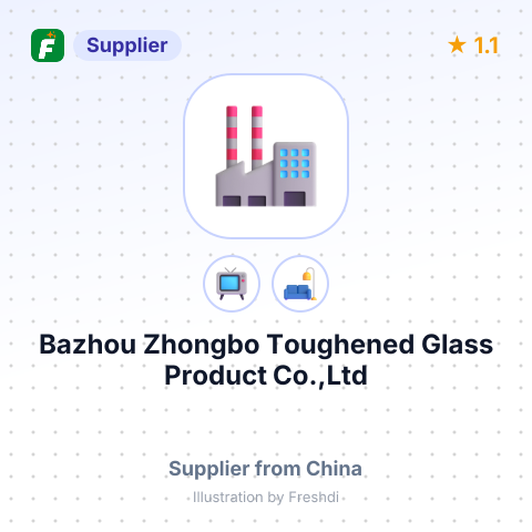 Bazhou Zhongbo Toughened Glass Product Co.,Ltd – summary card, no photo uploaded yet