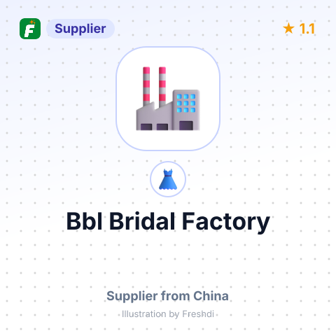 Bbl Bridal Factory – summary card, no photo uploaded yet