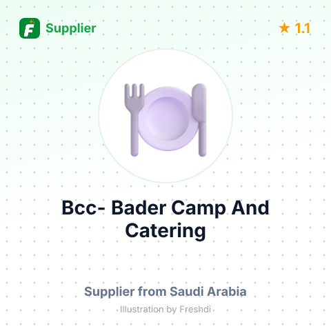 Bcc- Bader Camp And Catering  – summary card, no photo uploaded yet