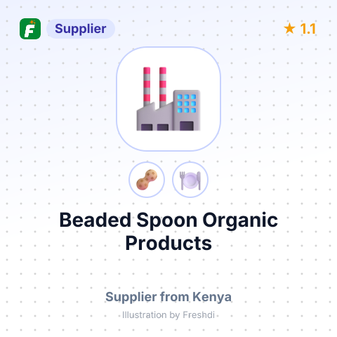 Beaded Spoon Organic Products  – summary card, no photo uploaded yet