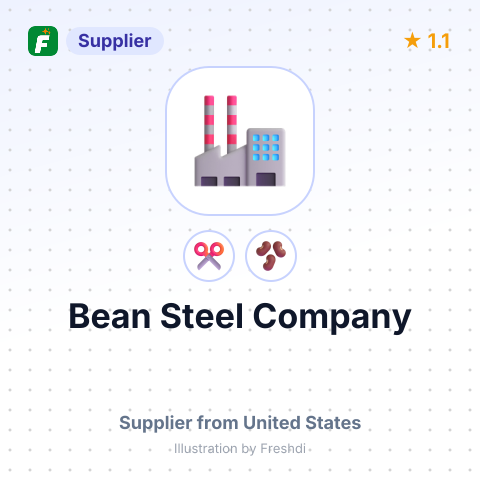 Bean Steel Company – summary card, no photo uploaded yet