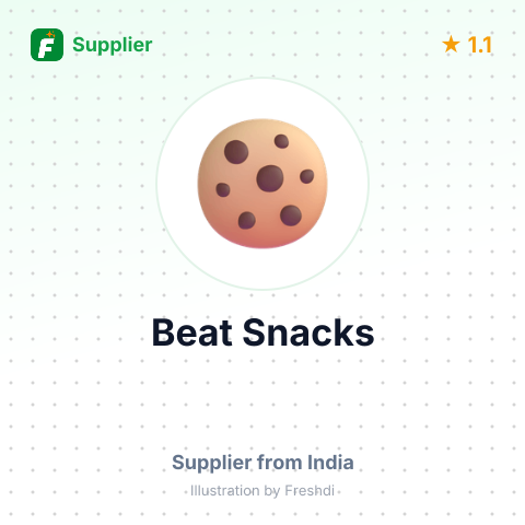 Beat Snacks  – summary card, no photo uploaded yet