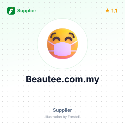 Beautee.com.my – summary card, no photo uploaded yet