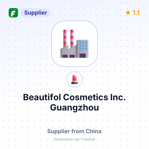 Beautifol Cosmetics Inc. Guangzhou – summary card, no photo uploaded yet