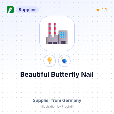 Beautiful Butterfly Nail – summary card, no photo uploaded yet