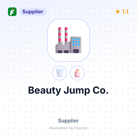 Beauty Jump Co. – summary card, no photo uploaded yet