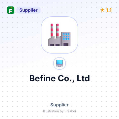 Befine Co., Ltd – summary card, no photo uploaded yet