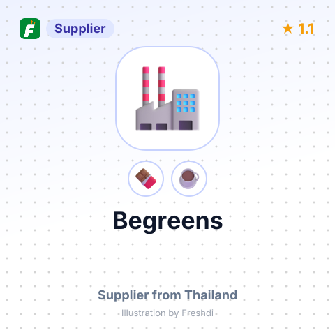 Begreens  – summary card, no photo uploaded yet