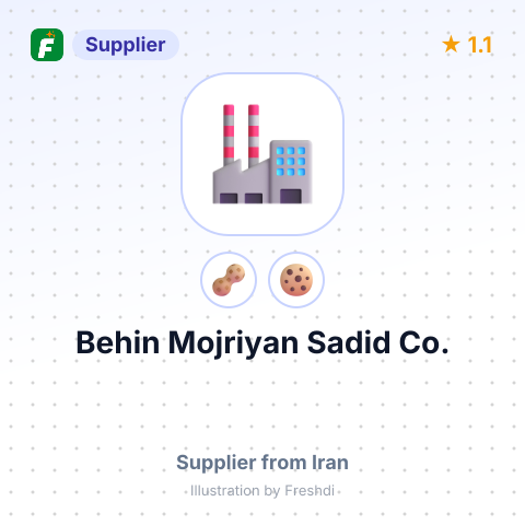 Behin Mojriyan Sadid Co. – summary card, no photo uploaded yet