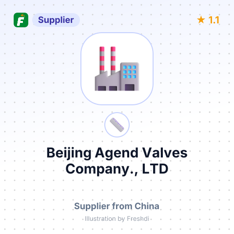 Beijing Agend Valves Company., LTD – summary card, no photo uploaded yet