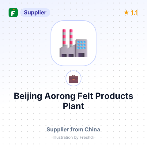 Beijing Aorong Felt Products Plant – summary card, no photo uploaded yet