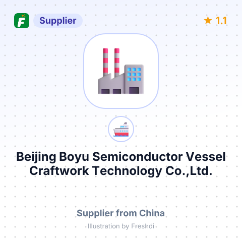 Beijing Boyu Semiconductor Vessel Craftwork Technology Co.,Ltd. – summary card, no photo uploaded yet