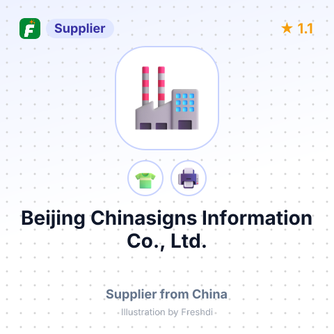 Beijing Chinasigns Information Co., Ltd. – summary card, no photo uploaded yet