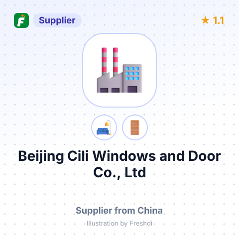 Beijing Cili Windows and Door Co., Ltd – summary card, no photo uploaded yet