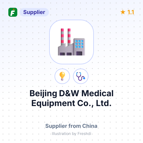 Beijing D&W Medical Equipment Co., Ltd. – summary card, no photo uploaded yet