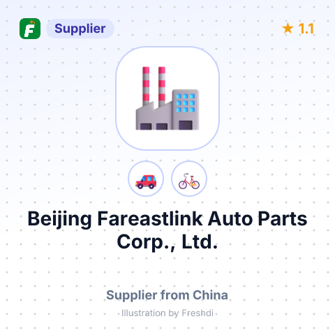 Beijing Fareastlink Auto Parts Corp., Ltd. – summary card, no photo uploaded yet