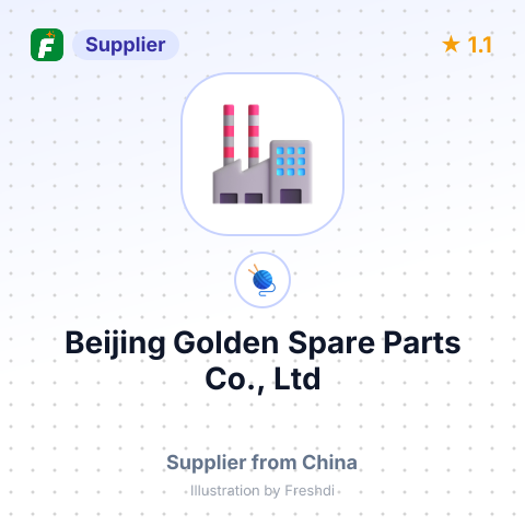 Beijing Golden Spare Parts Co., Ltd – summary card, no photo uploaded yet
