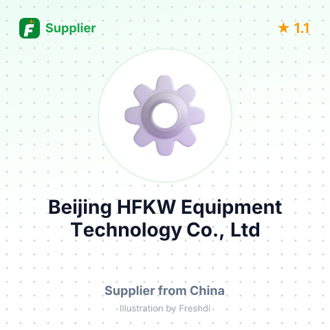 Beijing HFKW Equipment Technology Co., Ltd – summary card, no photo uploaded yet