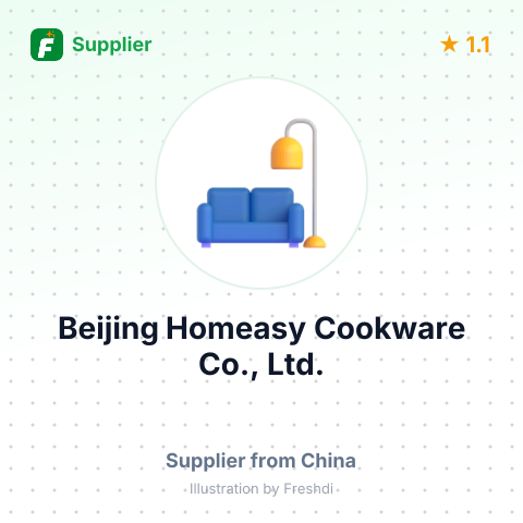 Beijing Homeasy Cookware Co., Ltd. – summary card, no photo uploaded yet