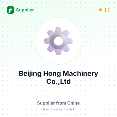 Beijing Hong Machinery Co.,Ltd – summary card, no photo uploaded yet