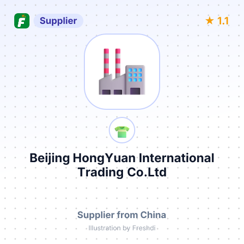 Beijing HongYuan International Trading Co.Ltd – summary card, no photo uploaded yet