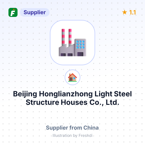 Beijing Honglianzhong Light Steel Structure Houses Co., Ltd. – summary card, no photo uploaded yet