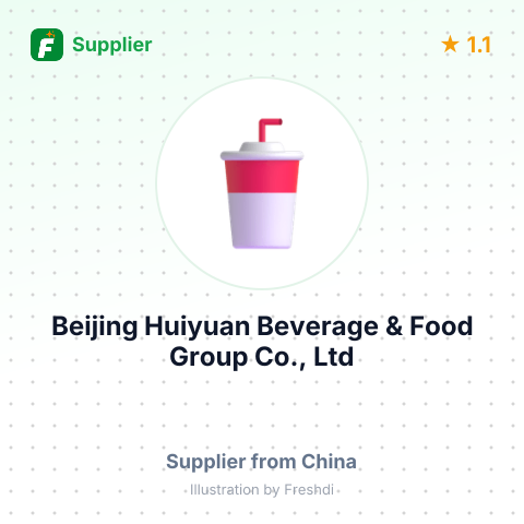 Beijing Huiyuan Beverage & Food Group Co., Ltd – summary card, no photo uploaded yet